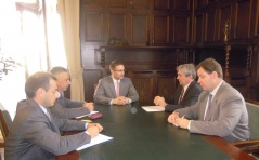 3 October 2012 National Assembly Speaker in meeting with the Hungarian Ambassador to Serbia